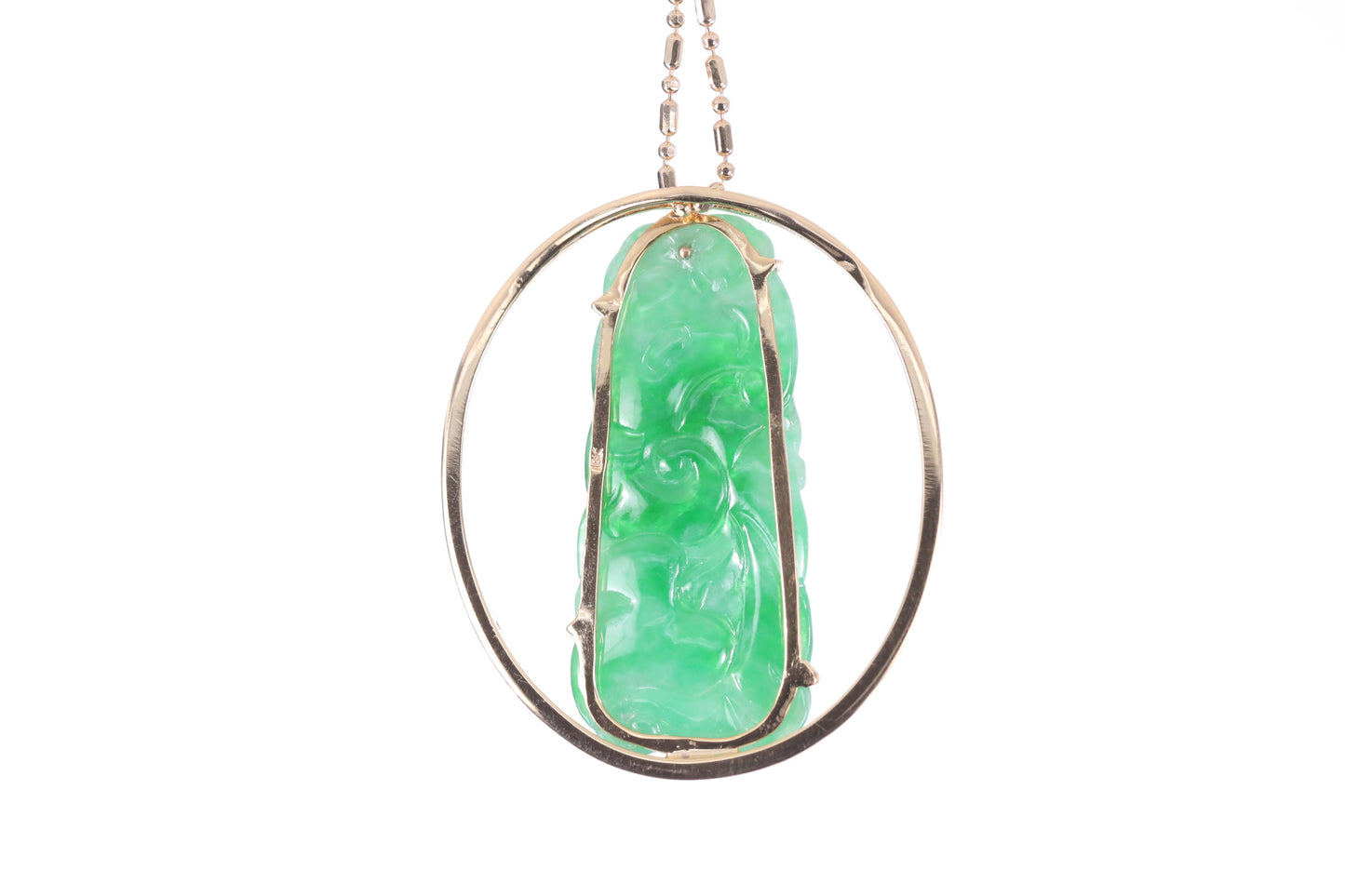 Jadeite Gourd Pendant