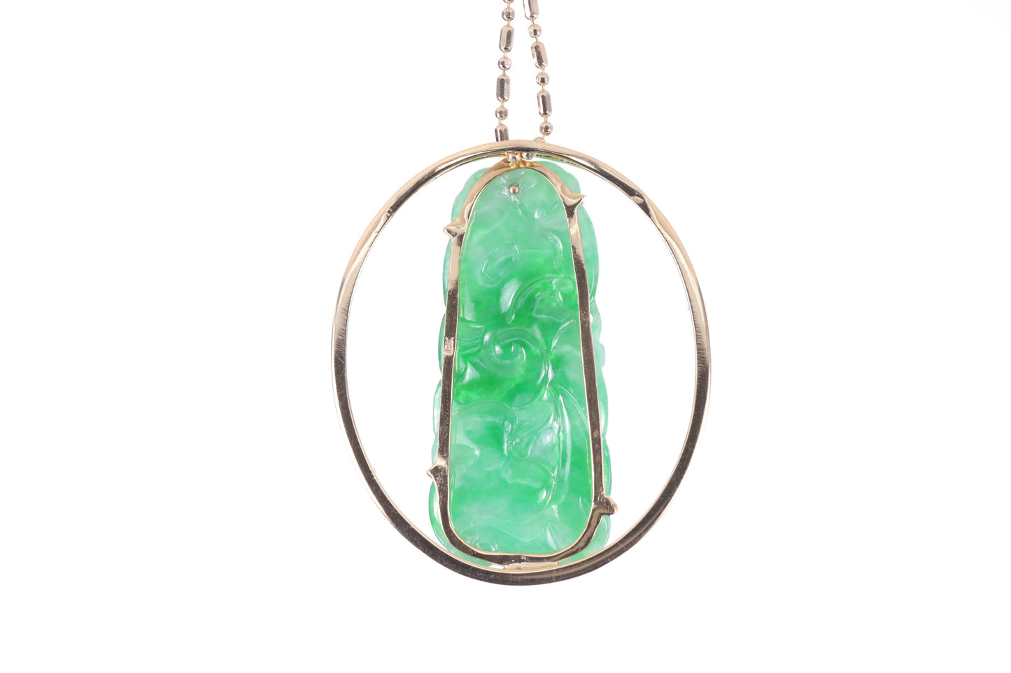 Jadeite Gourd Pendant