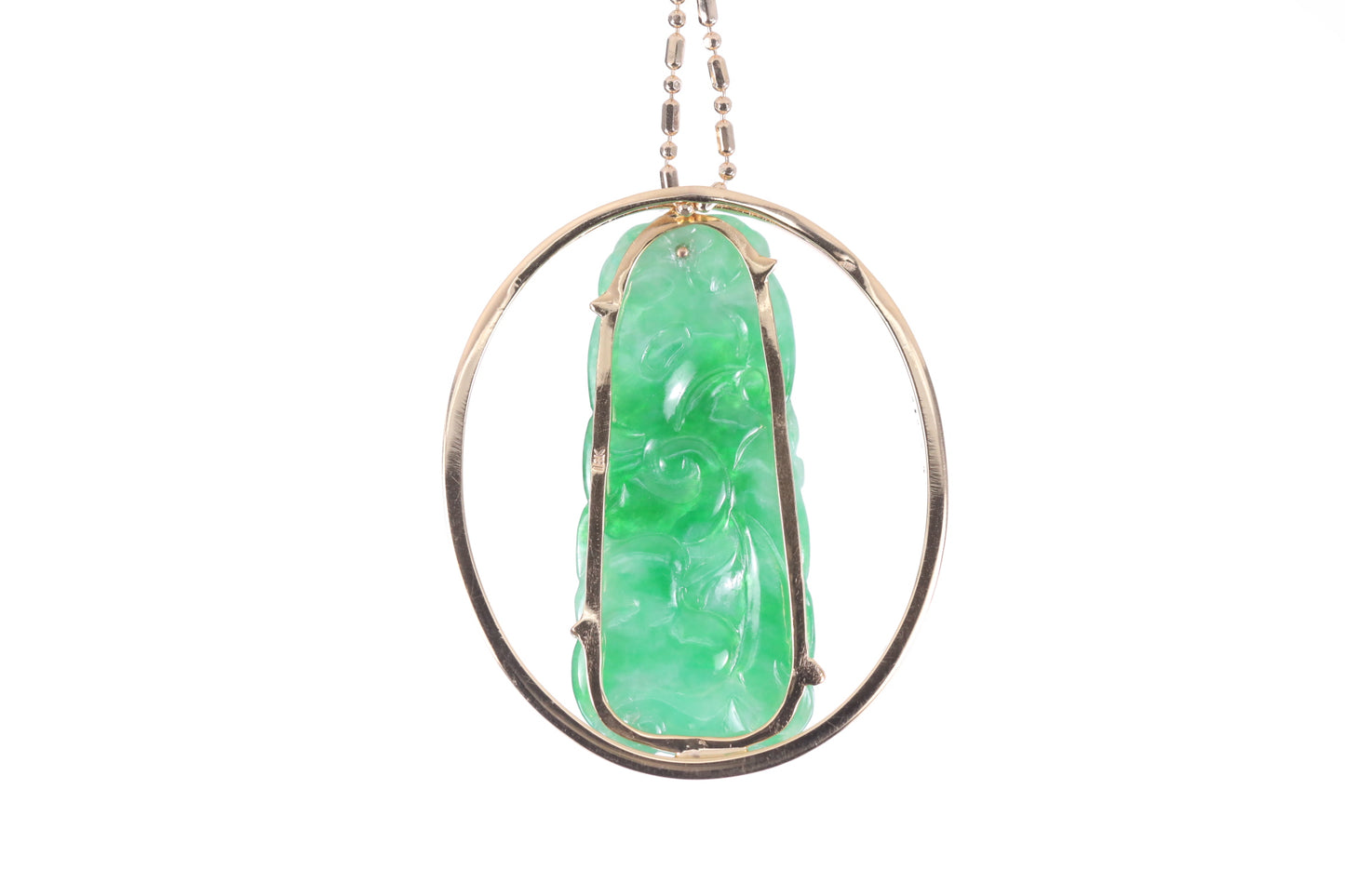 Jadeite Gourd Pendant