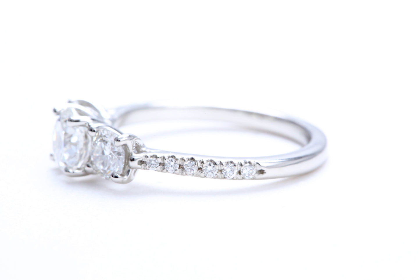 Three Stone Engagement Ring