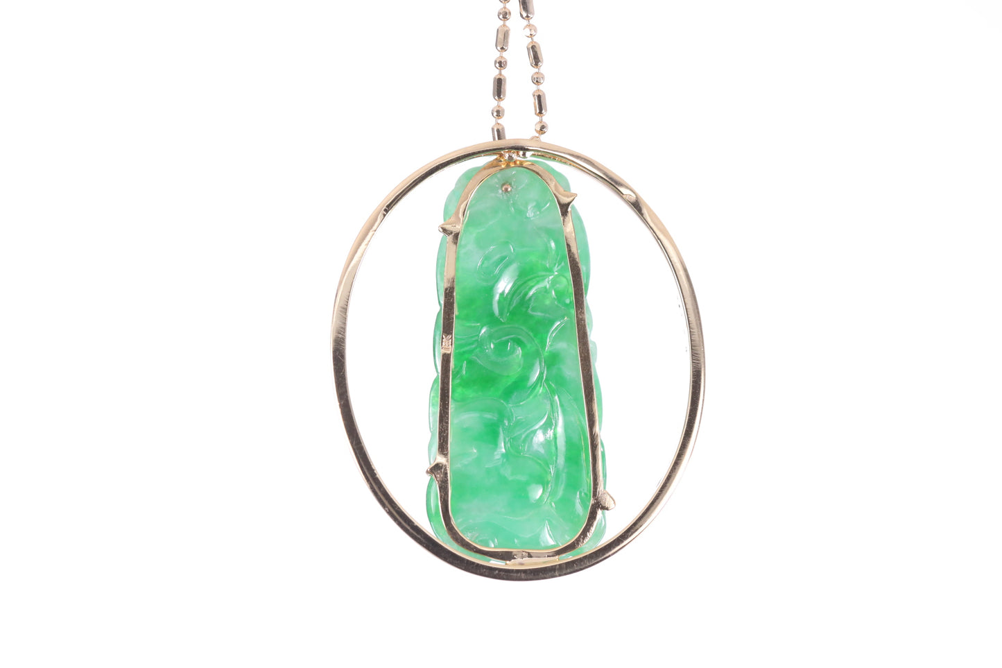 Jadeite Gourd Pendant