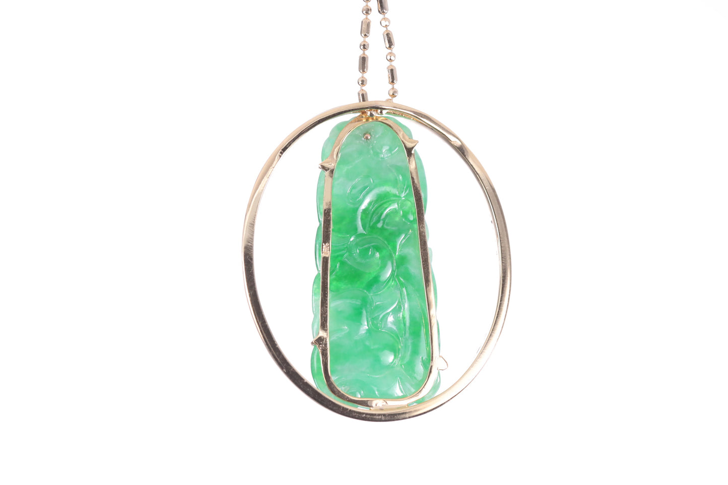 Jadeite Gourd Pendant