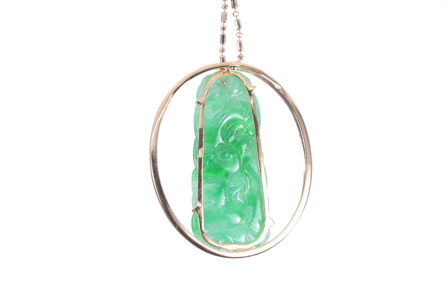 Jadeite Gourd Pendant