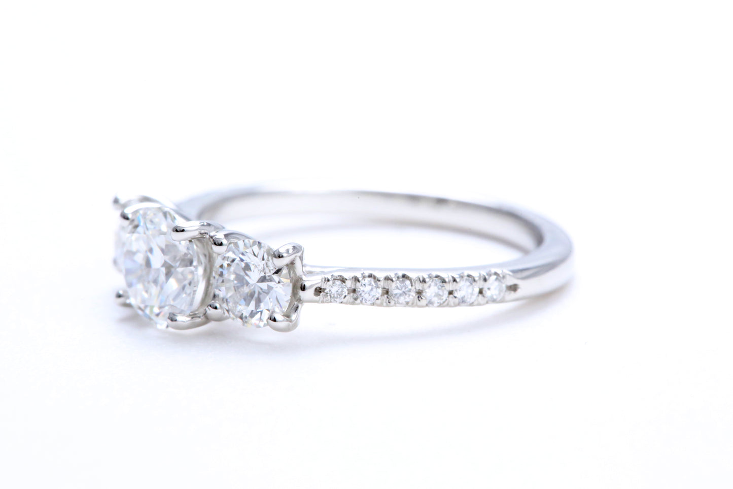 Three Stone Engagement Ring