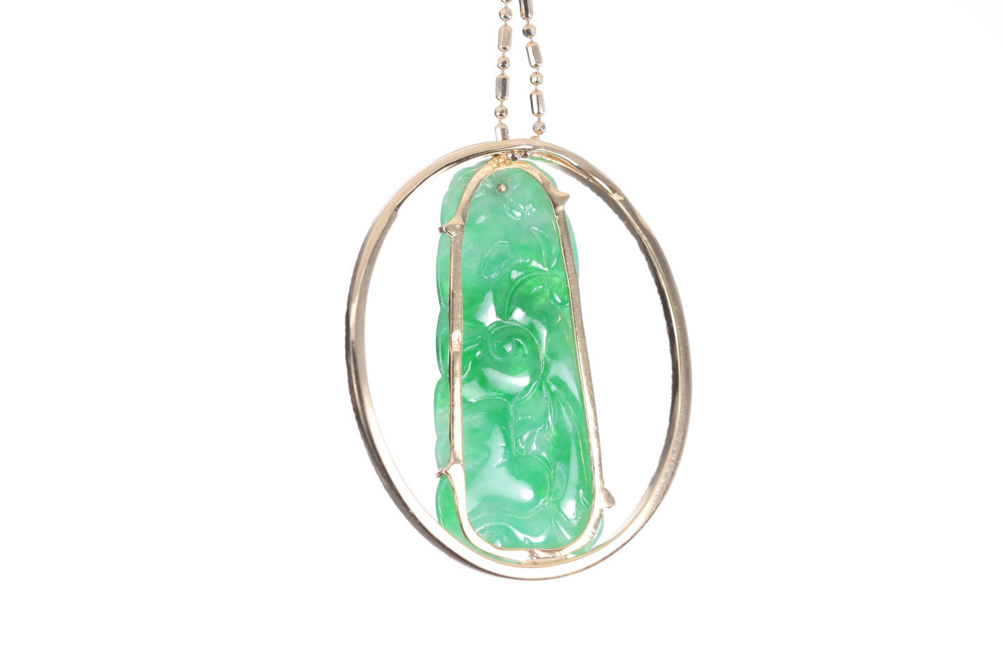 Jadeite Gourd Pendant