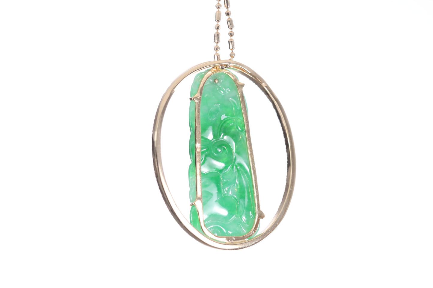 Jadeite Gourd Pendant