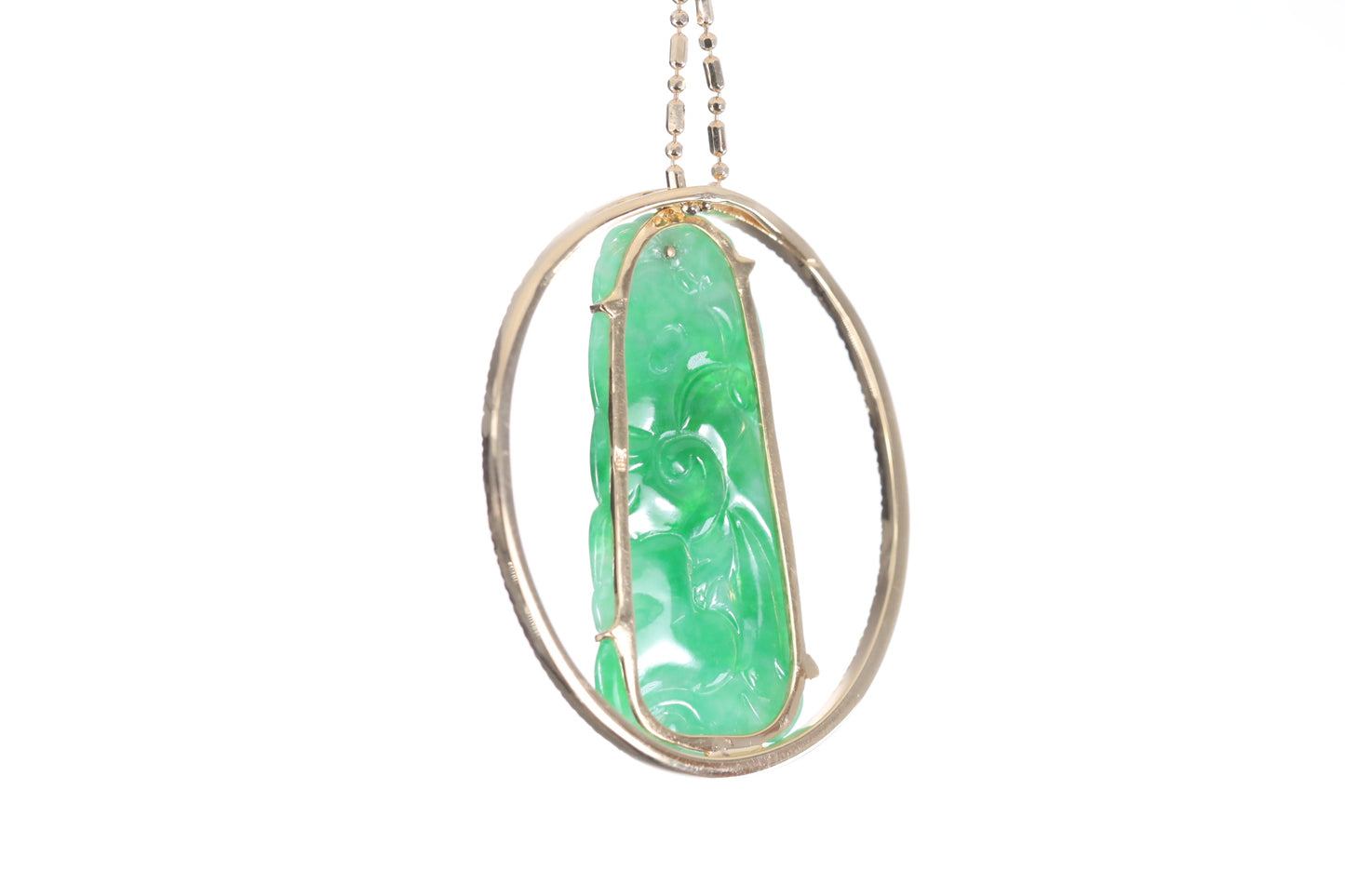 Jadeite Gourd Pendant