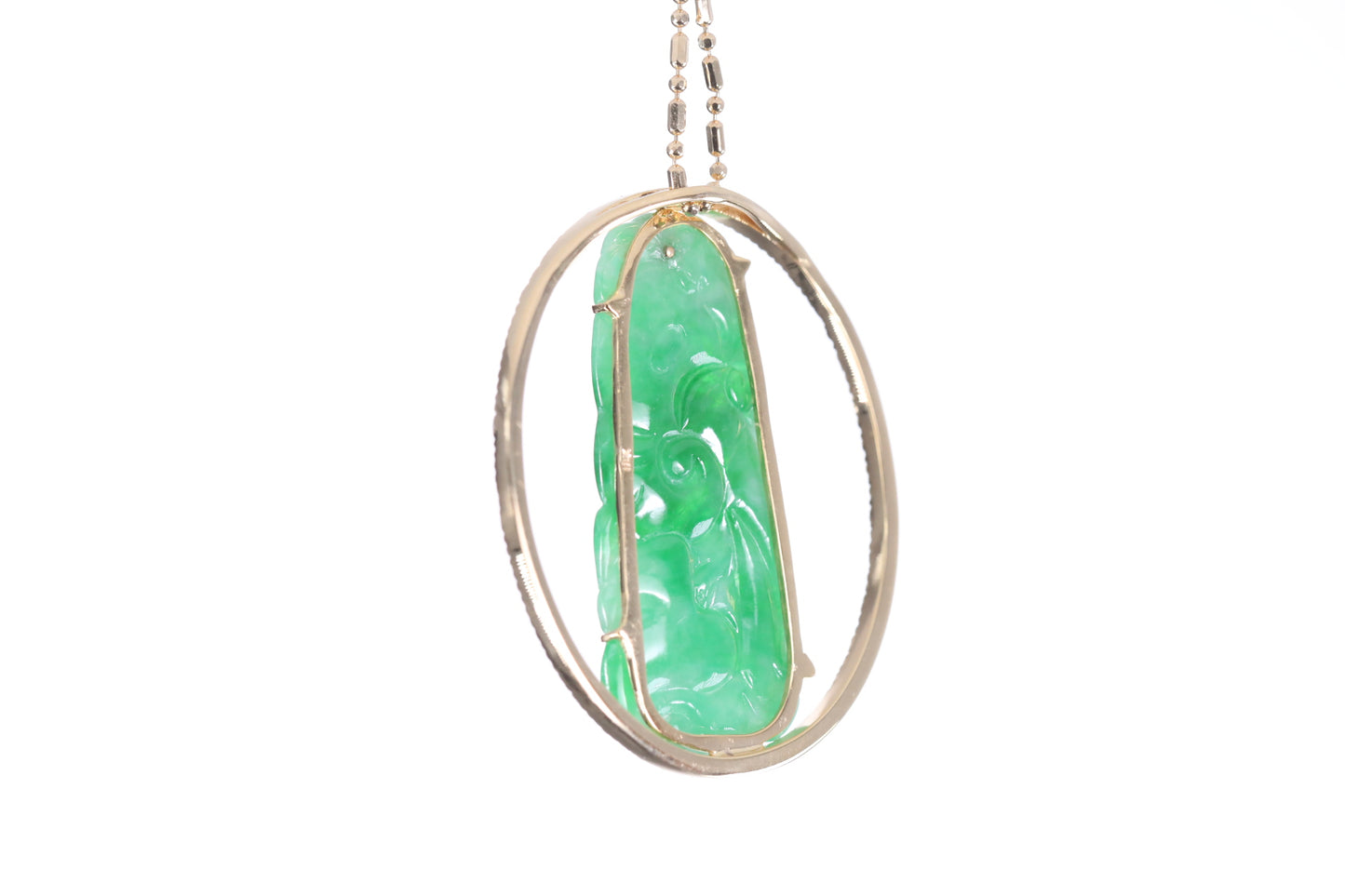 Jadeite Gourd Pendant