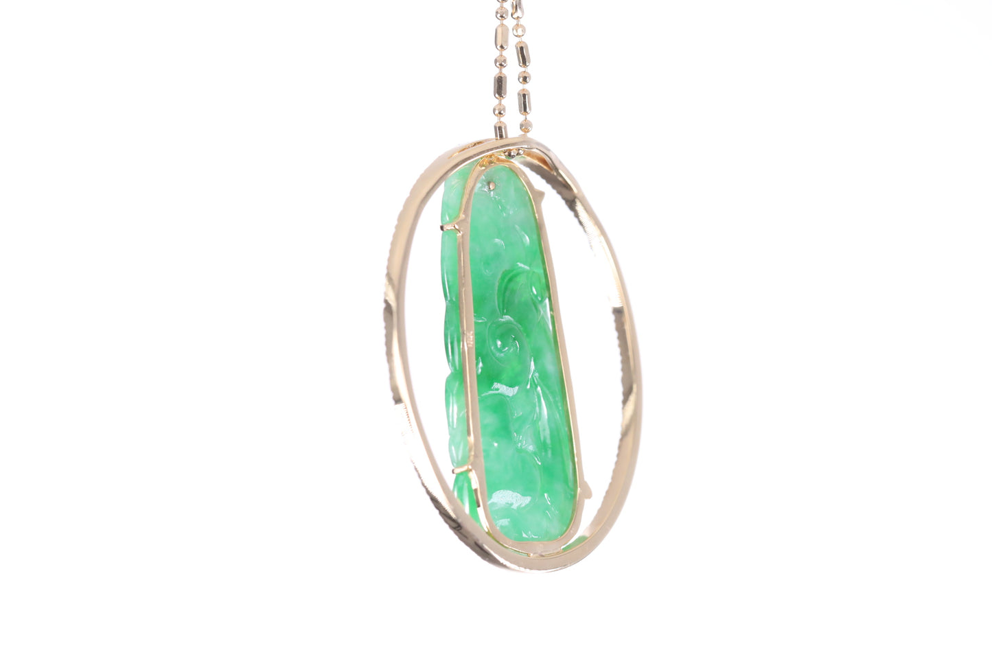 Jadeite Gourd Pendant