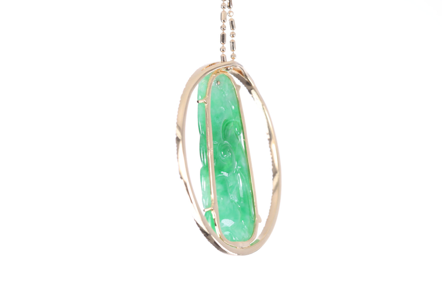 Jadeite Gourd Pendant