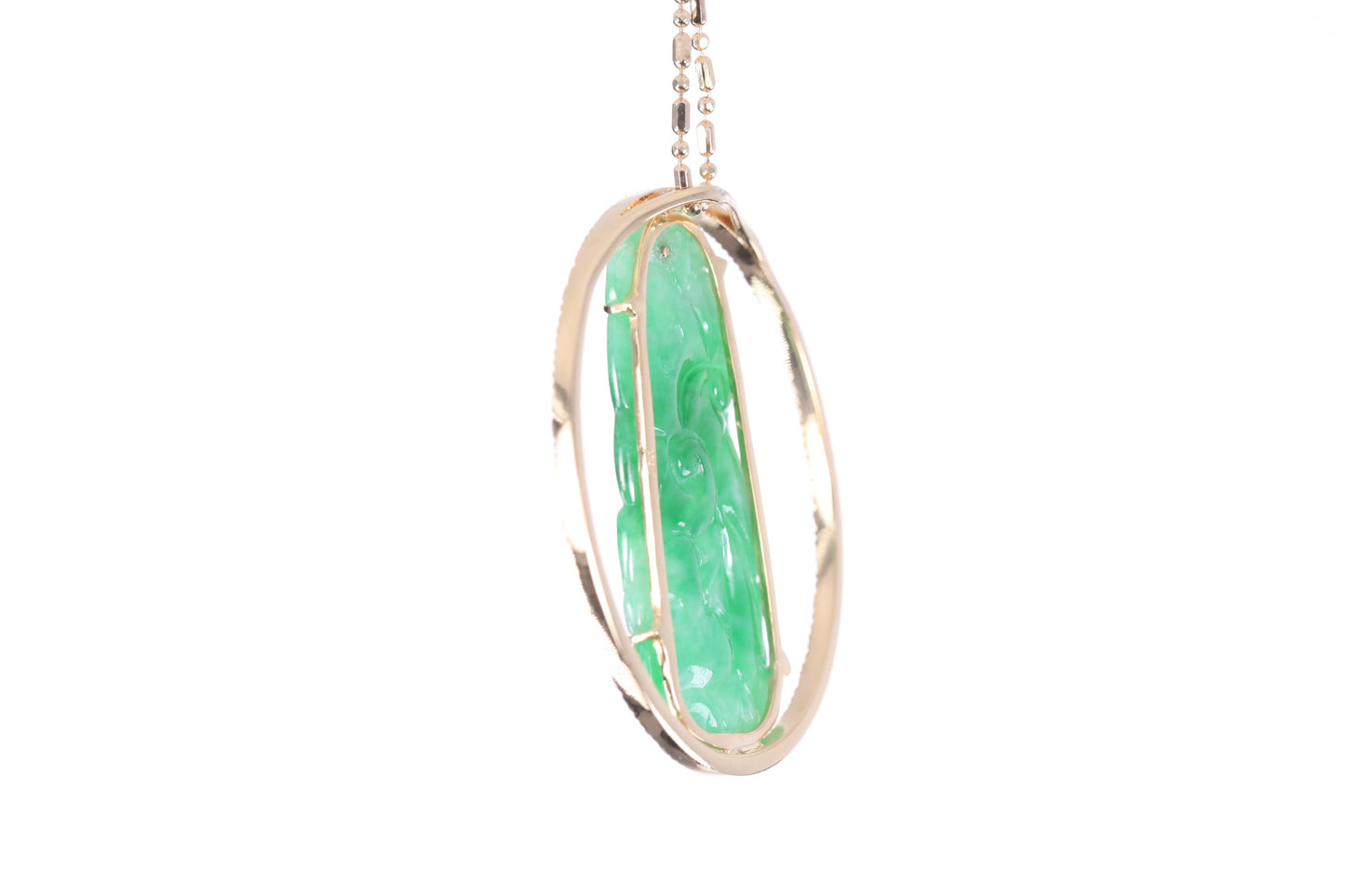 Jadeite Gourd Pendant