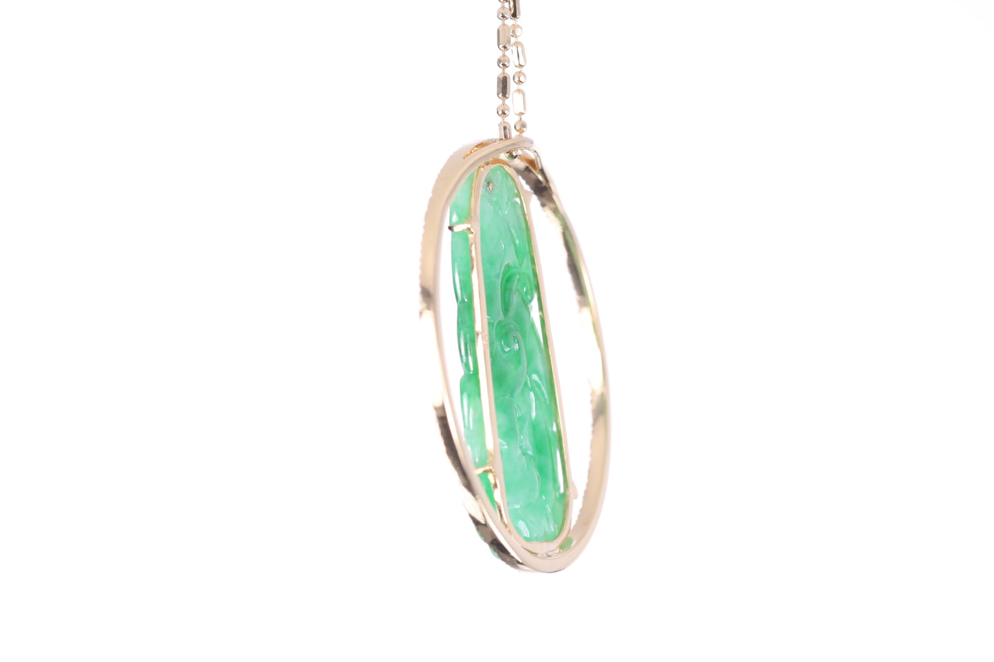 Jadeite Gourd Pendant