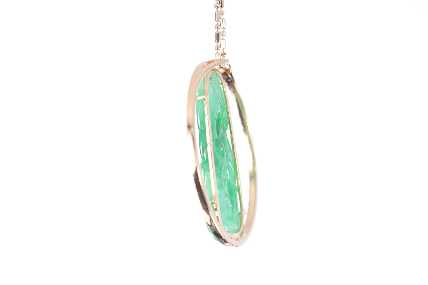 Jadeite Gourd Pendant