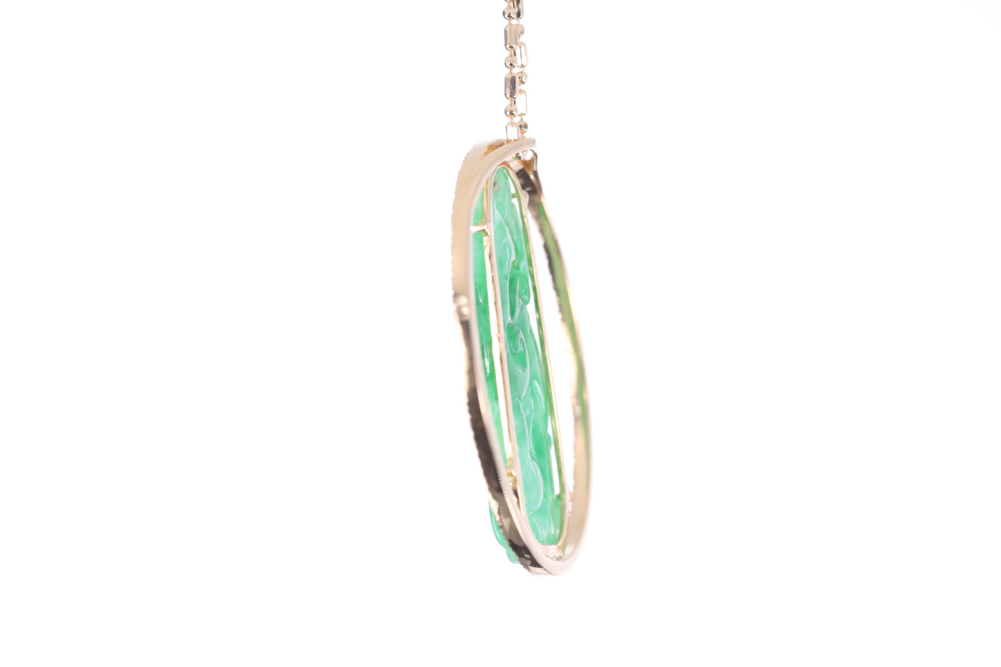 Jadeite Gourd Pendant