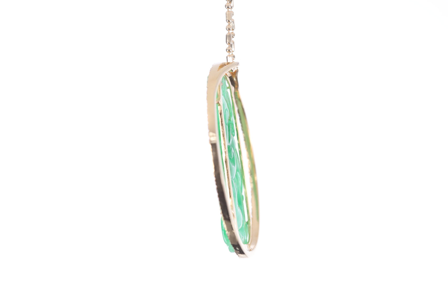 Jadeite Gourd Pendant
