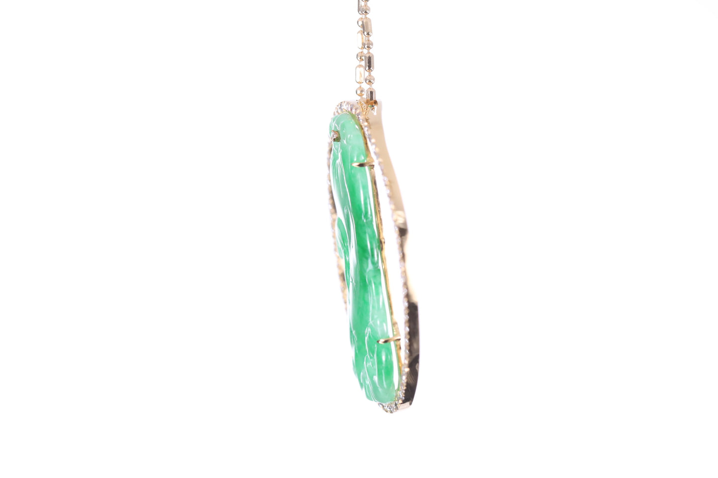 Jadeite Gourd Pendant
