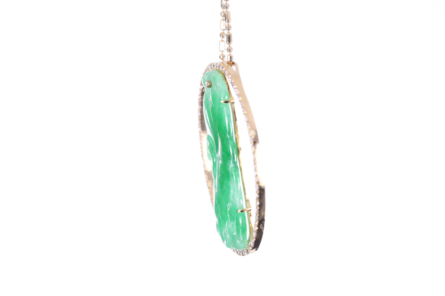 Jadeite Gourd Pendant