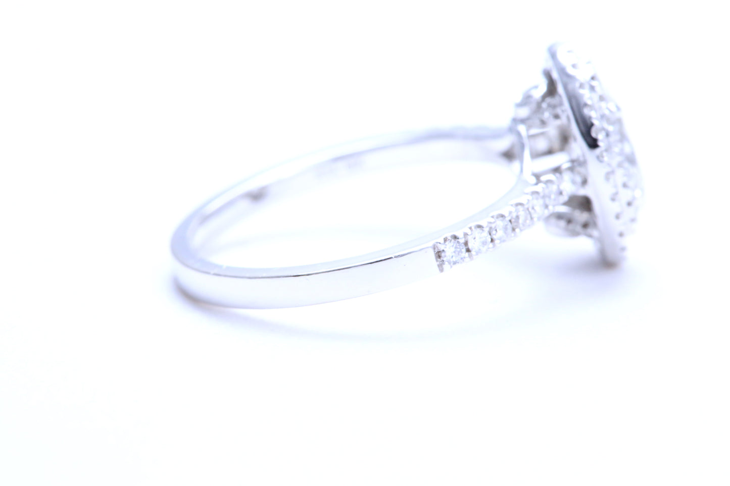 3/4 Carat Oval Shaped Engagement Ring