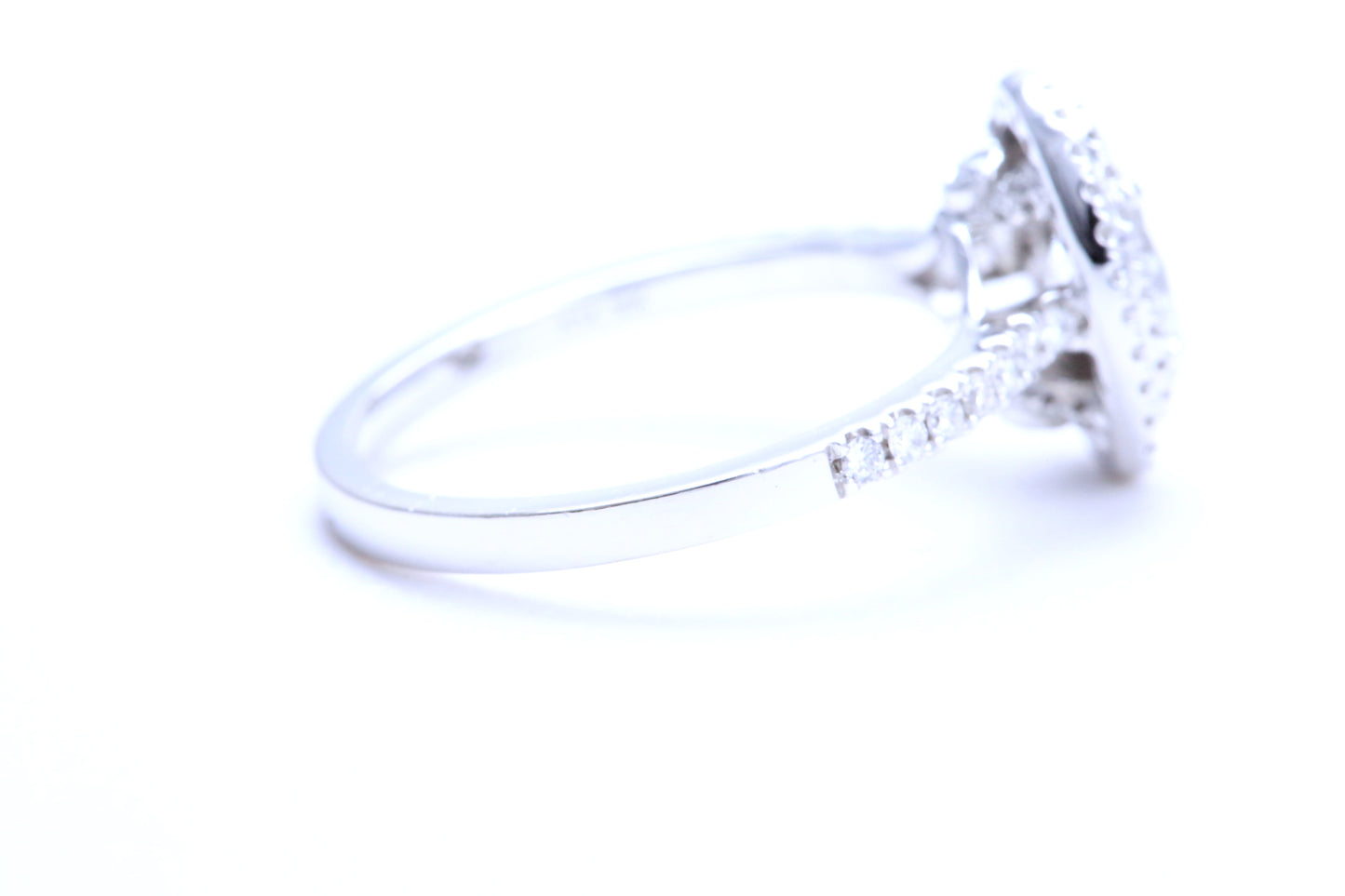 3/4 Carat Oval Shaped Engagement Ring
