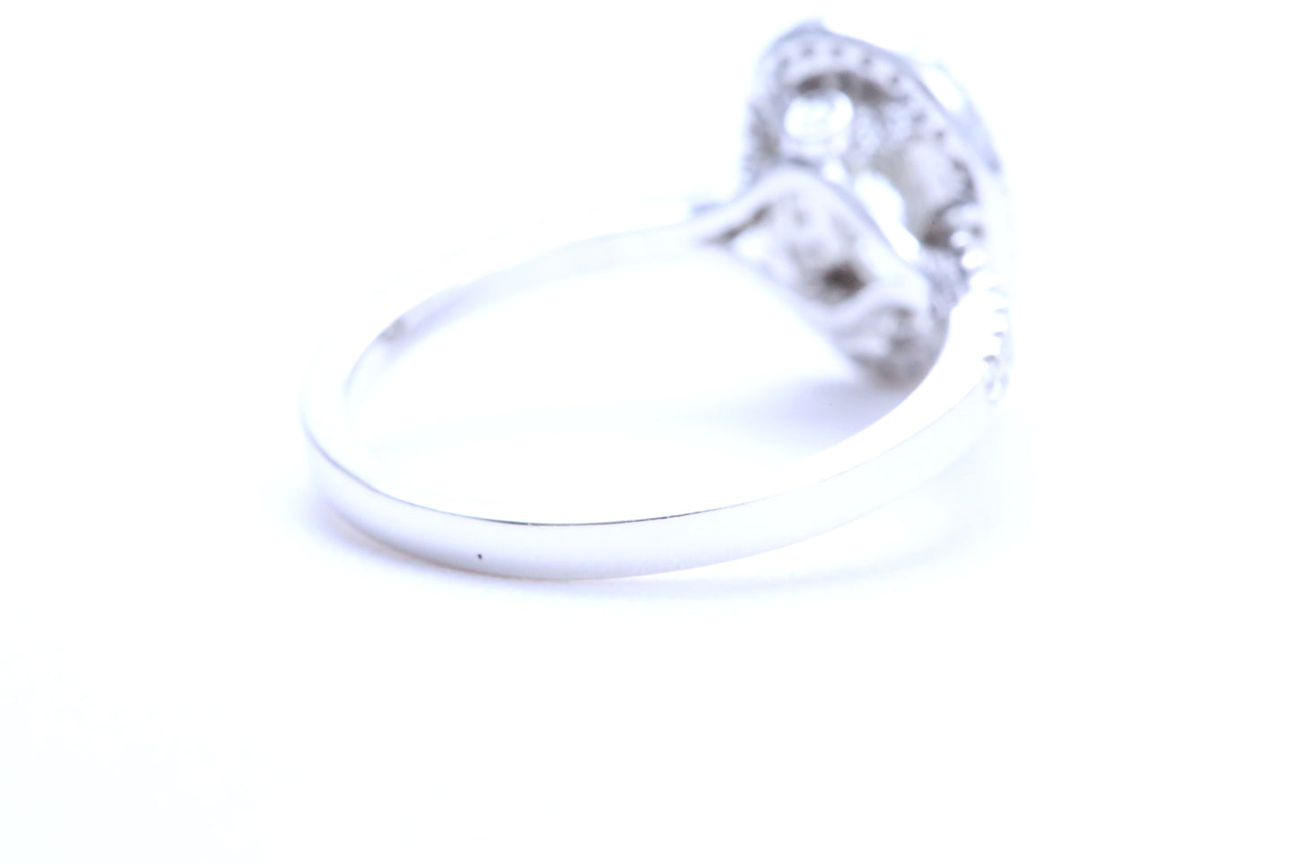 3/4 Carat Oval Shaped Engagement Ring