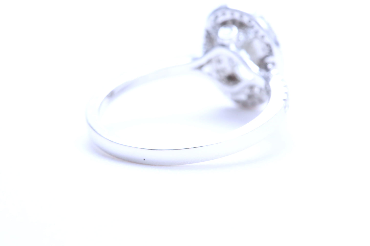 3/4 Carat Oval Shaped Engagement Ring