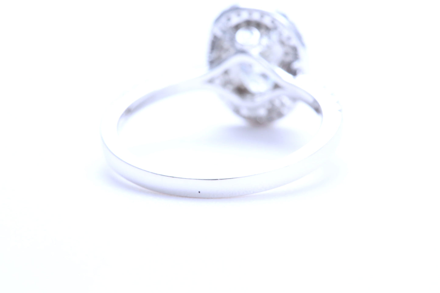 3/4 Carat Oval Shaped Engagement Ring