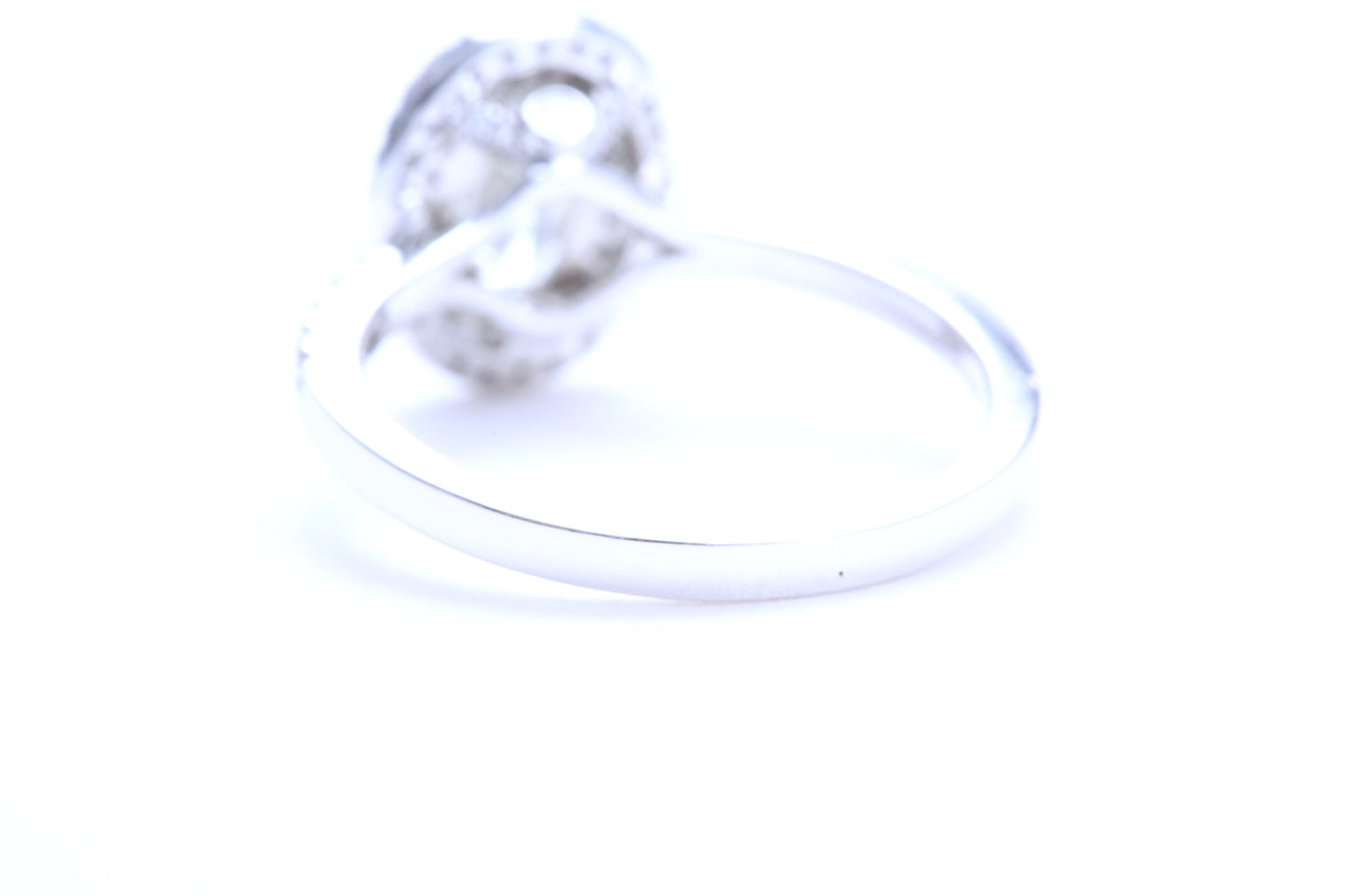 3/4 Carat Oval Shaped Engagement Ring