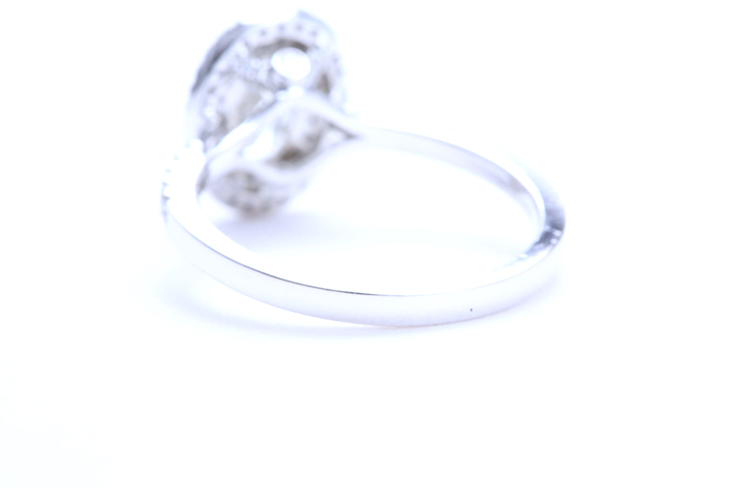 3/4 Carat Oval Shaped Engagement Ring