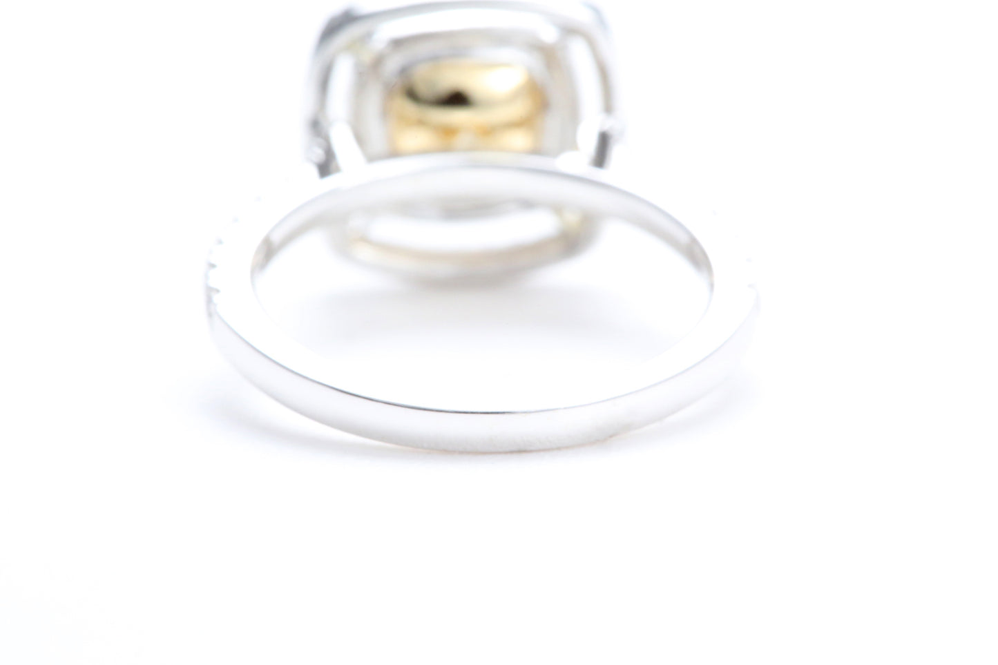 Fancy Cushion Shaped Diamond Ring