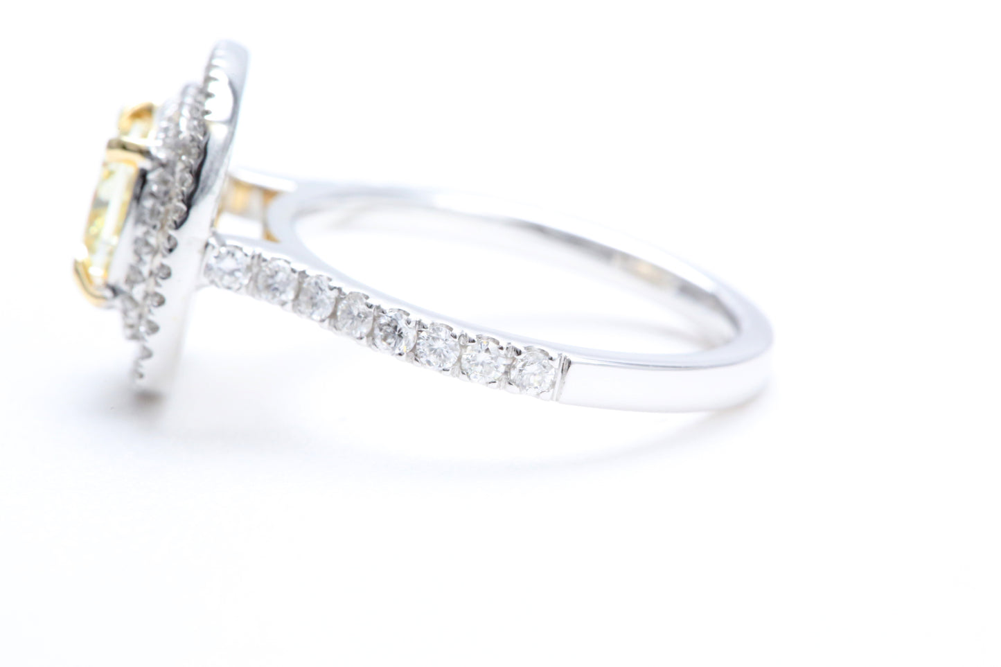 Fancy Cushion Shaped Diamond Ring