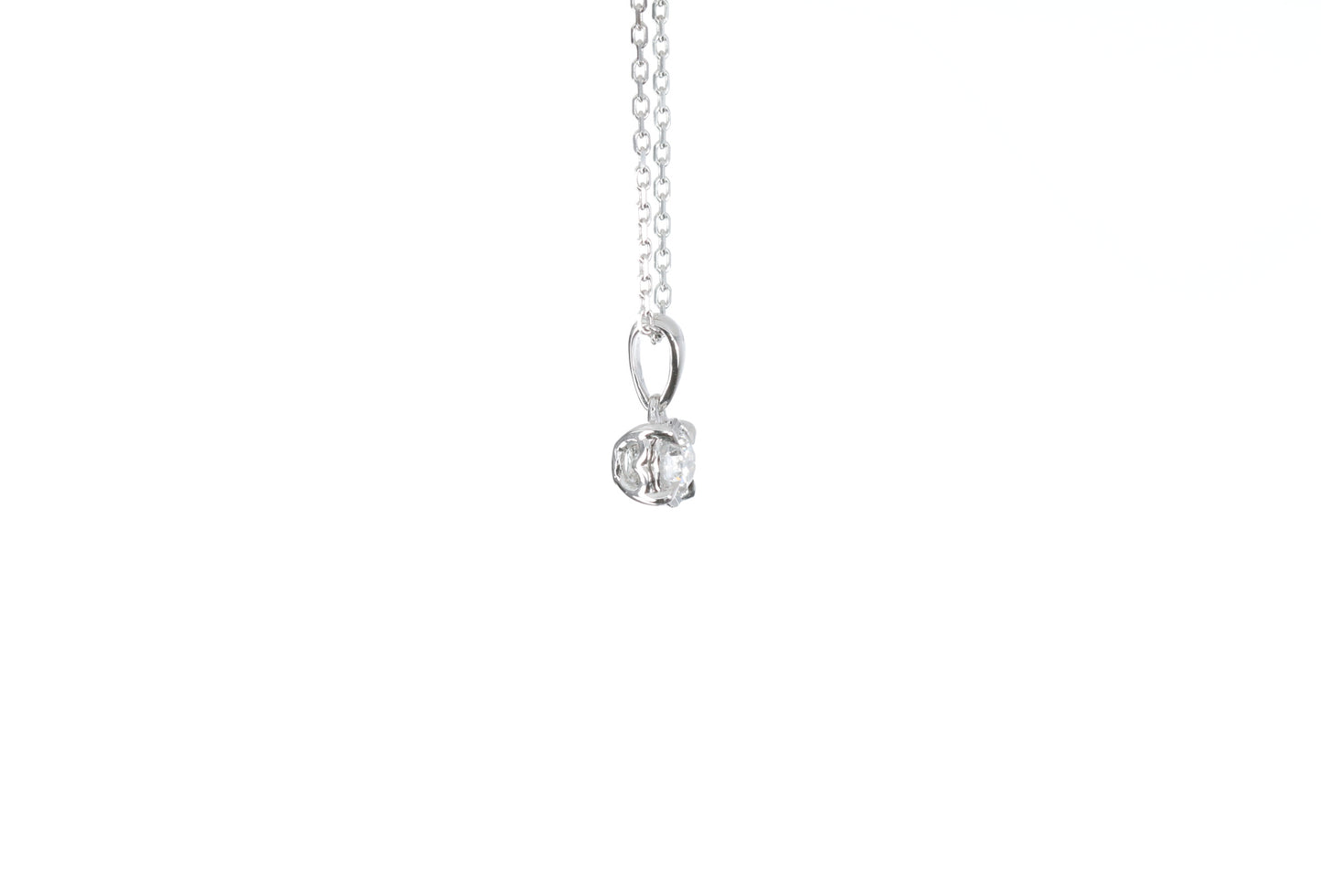 Solitaire Diamond Pendant