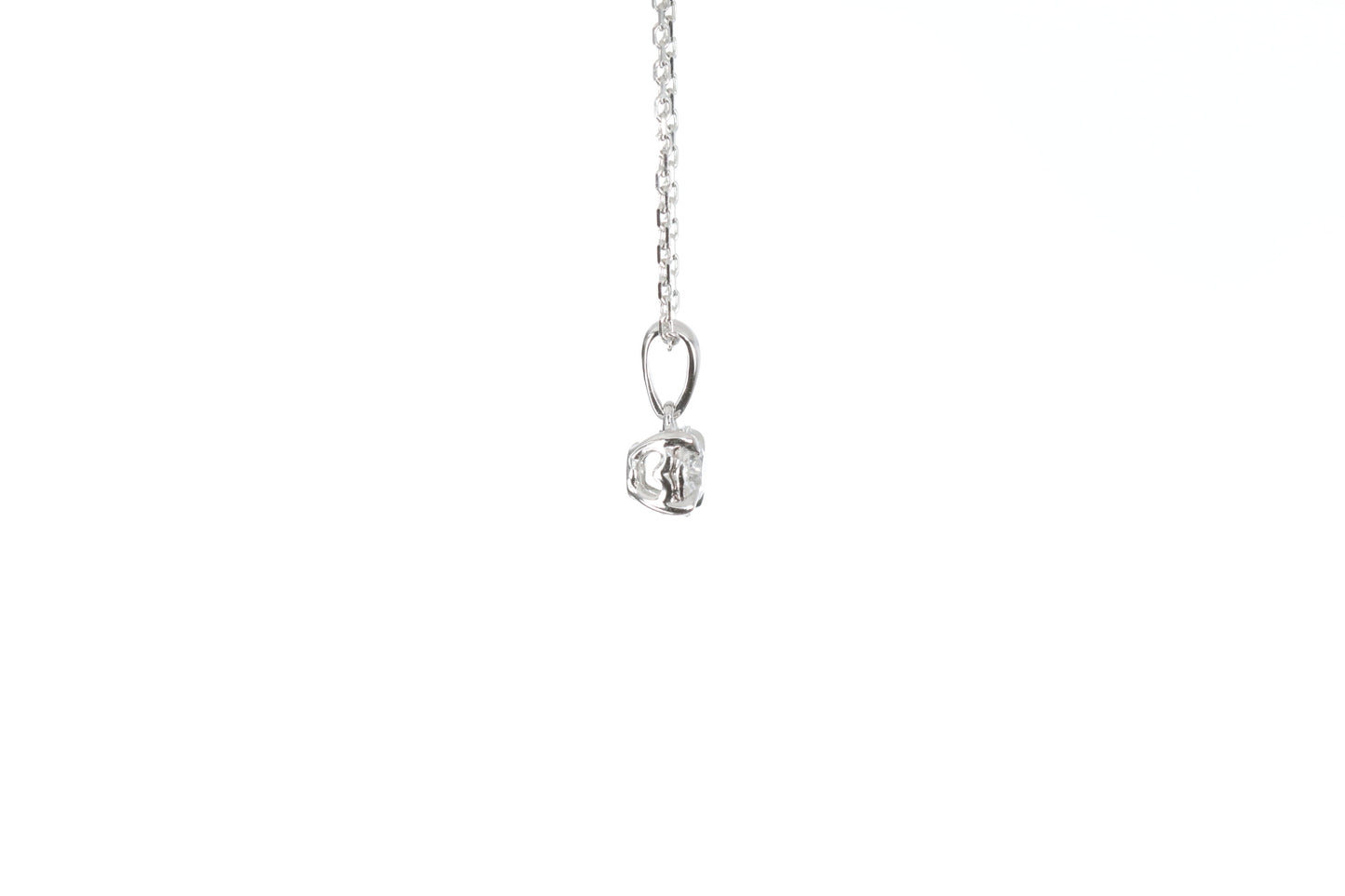 Solitaire Diamond Pendant