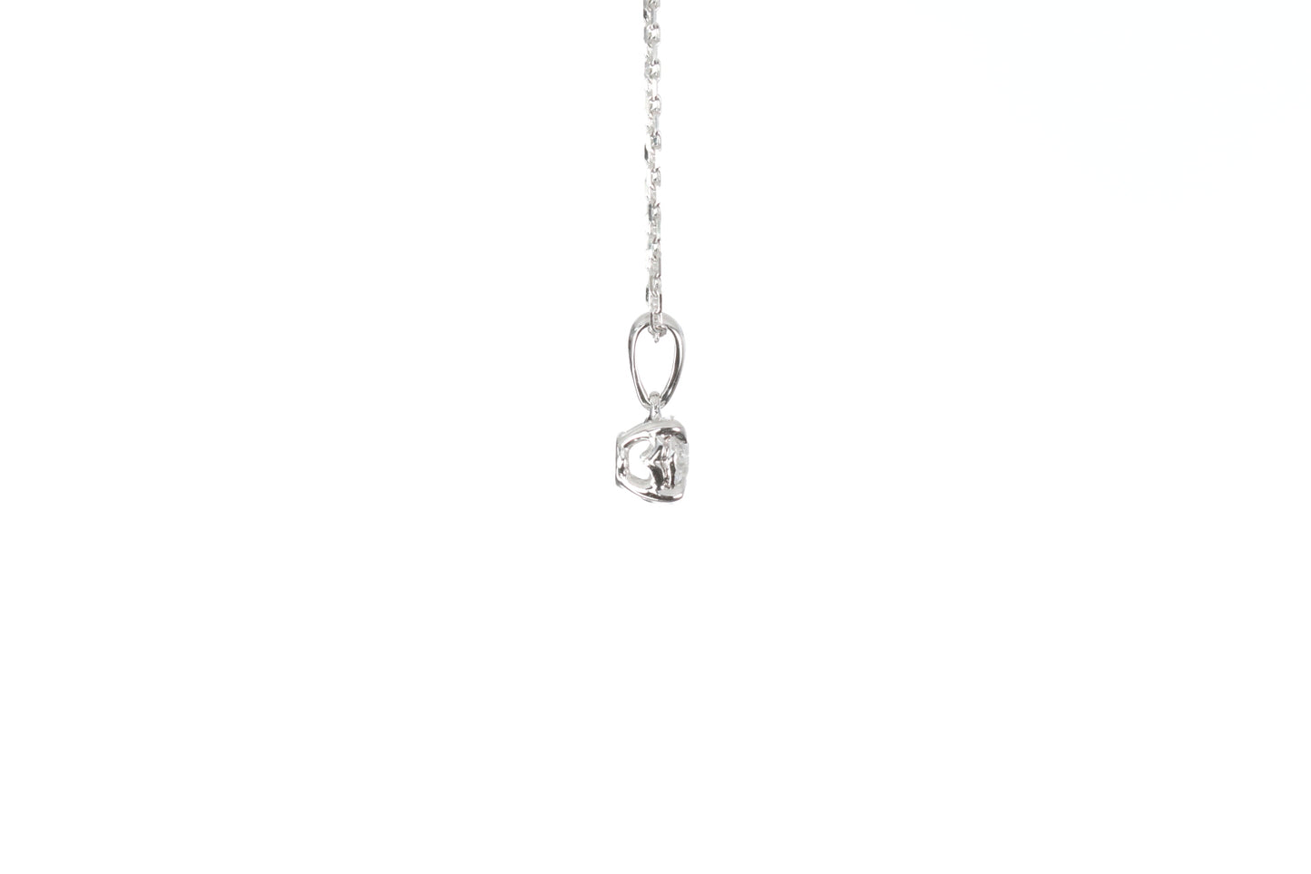 Solitaire Diamond Pendant