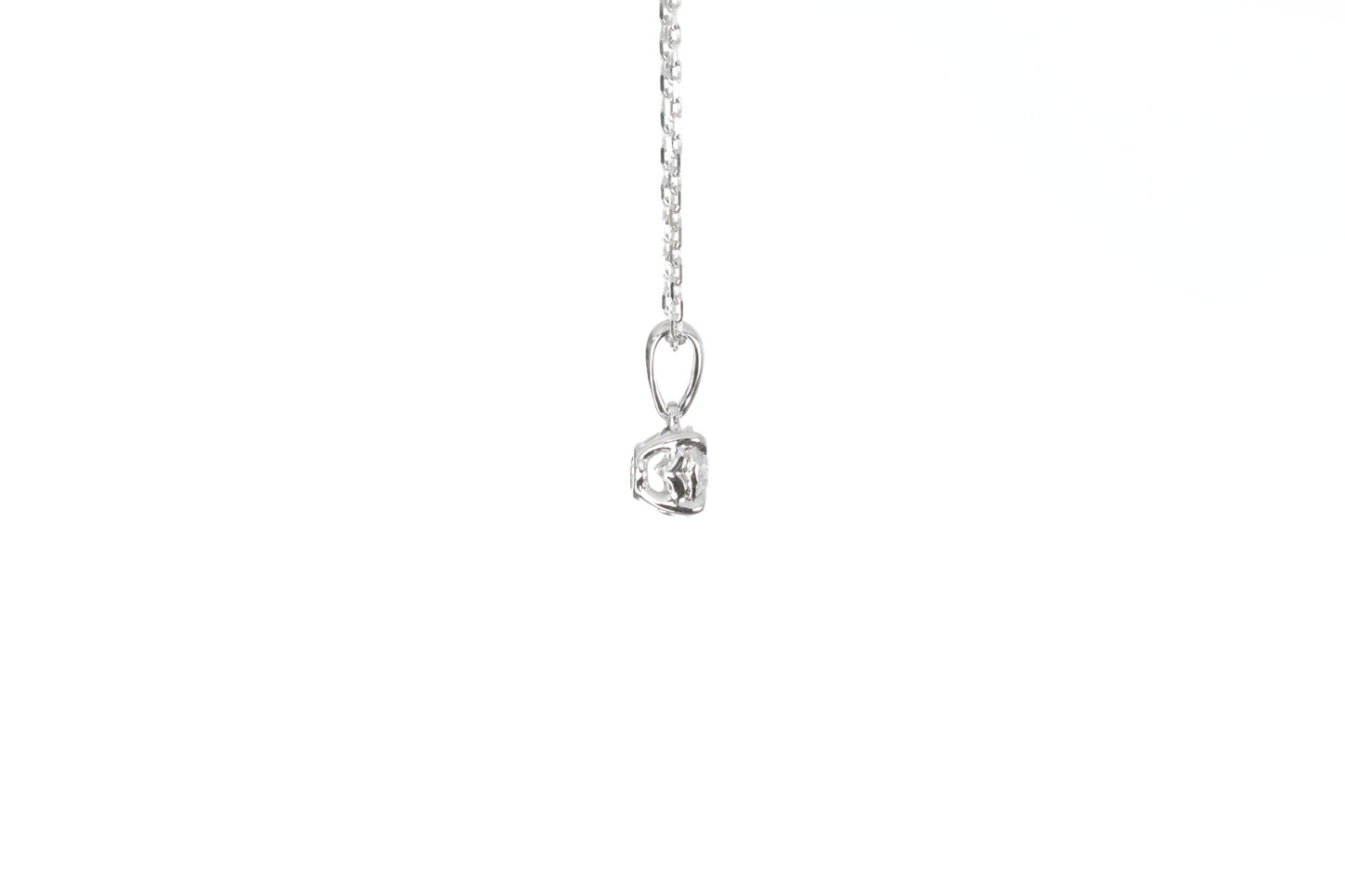 Solitaire Diamond Pendant
