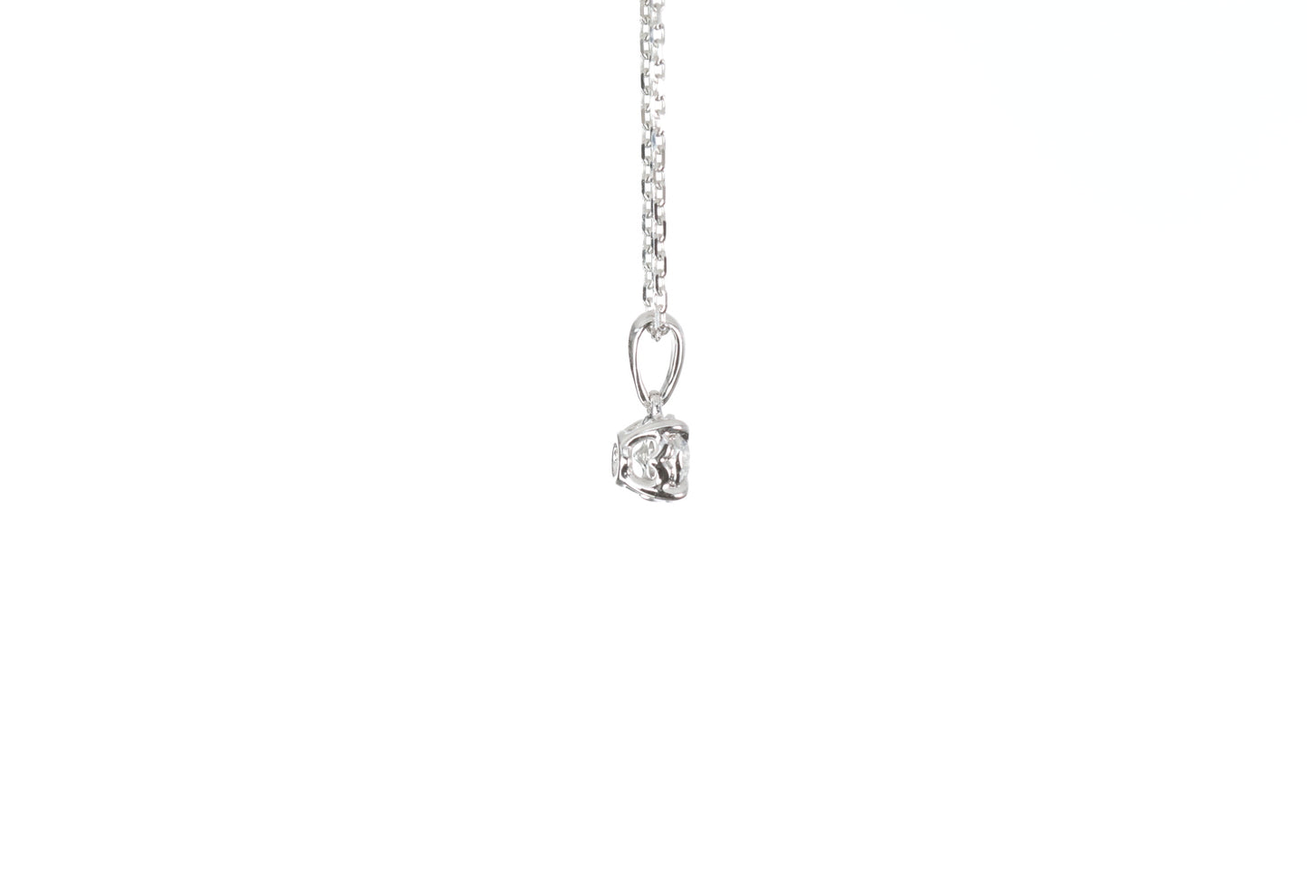 Solitaire Diamond Pendant