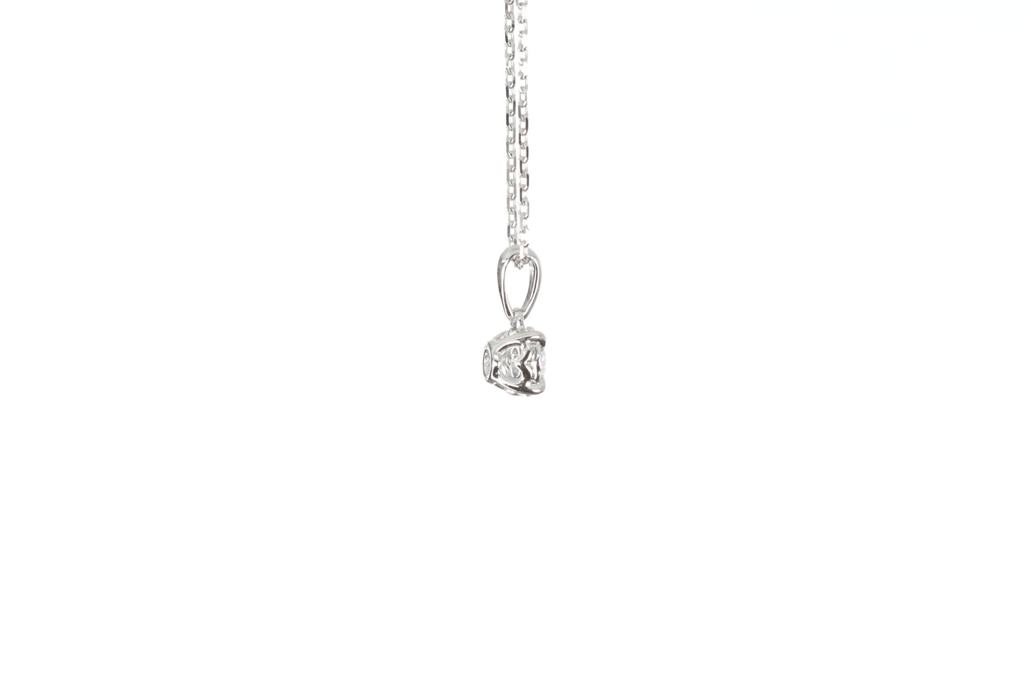 Solitaire Diamond Pendant