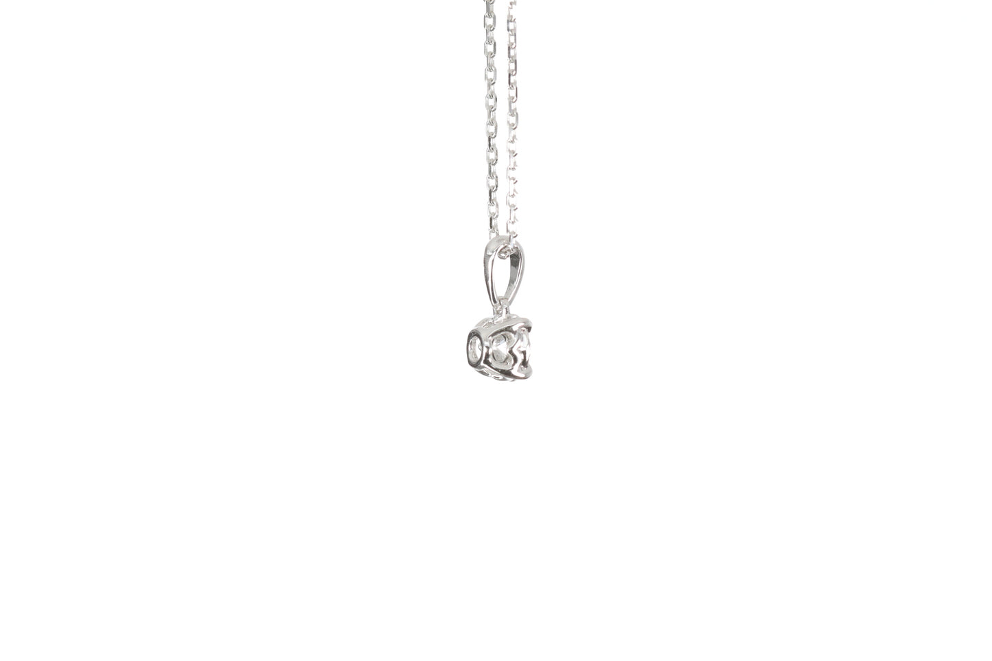 Solitaire Diamond Pendant