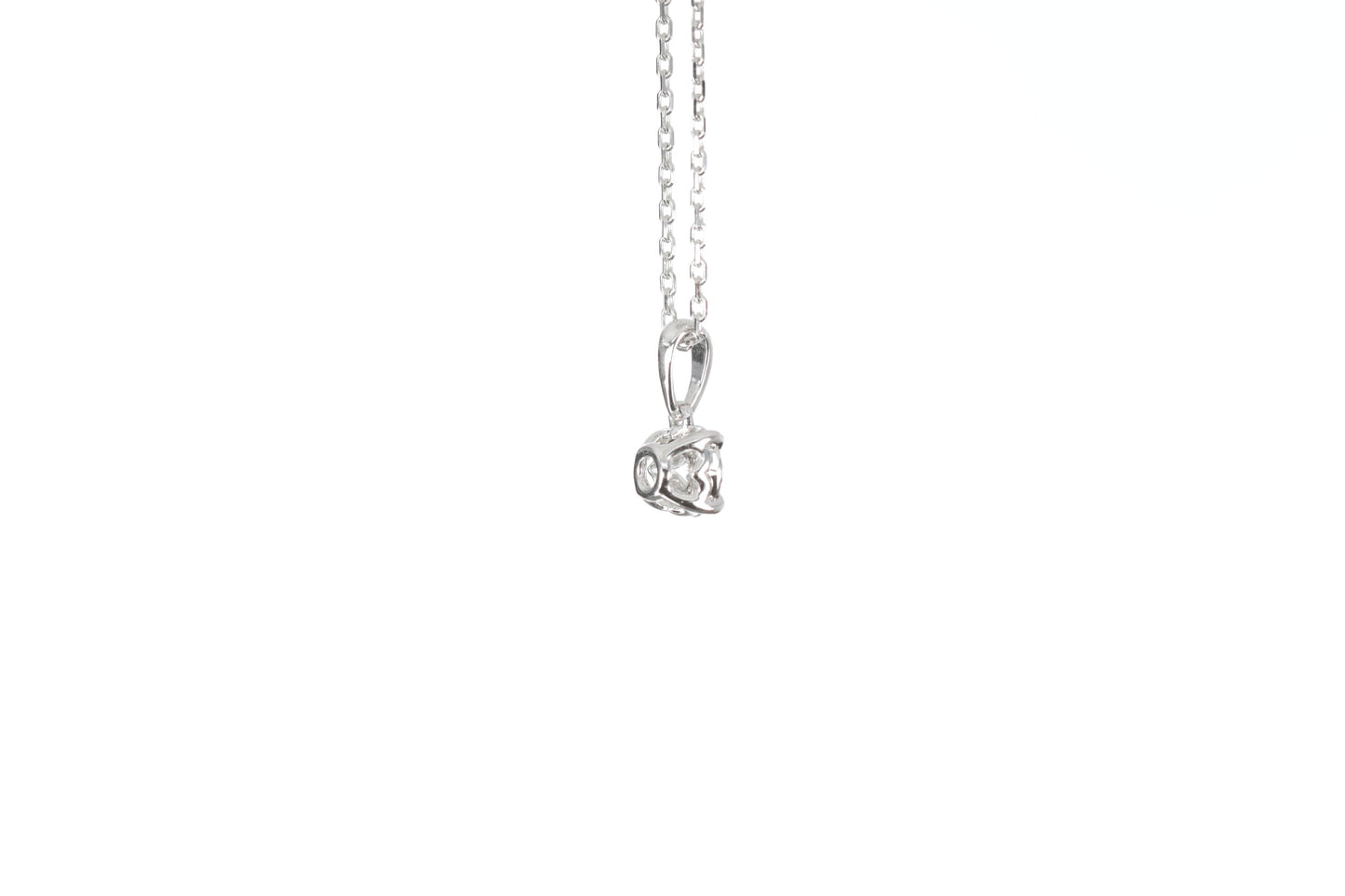 Solitaire Diamond Pendant
