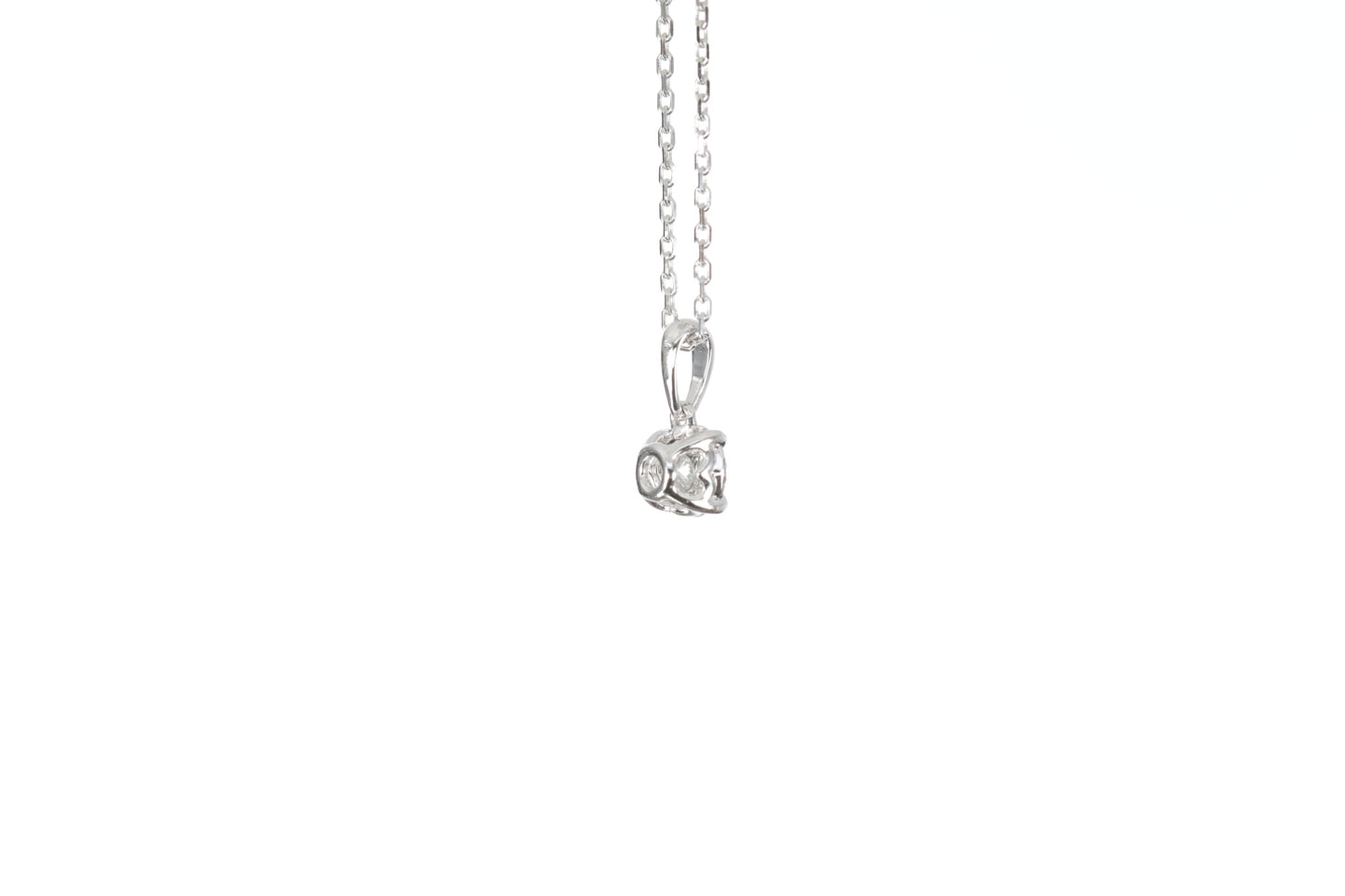 Solitaire Diamond Pendant