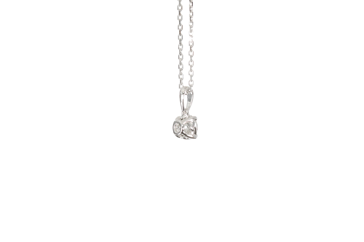 Solitaire Diamond Pendant