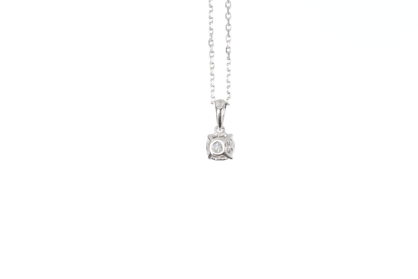 Solitaire Diamond Pendant