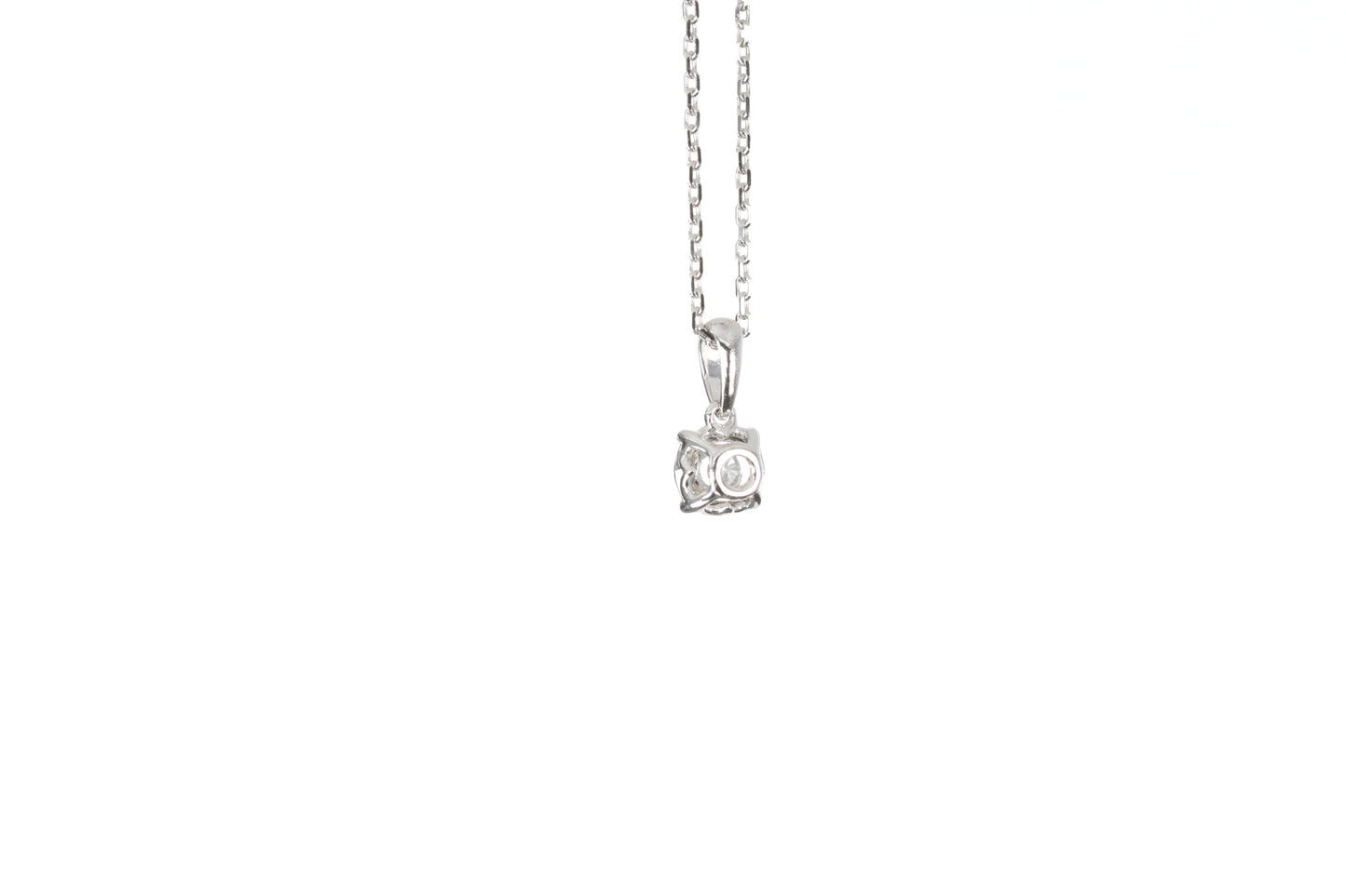 Solitaire Diamond Pendant