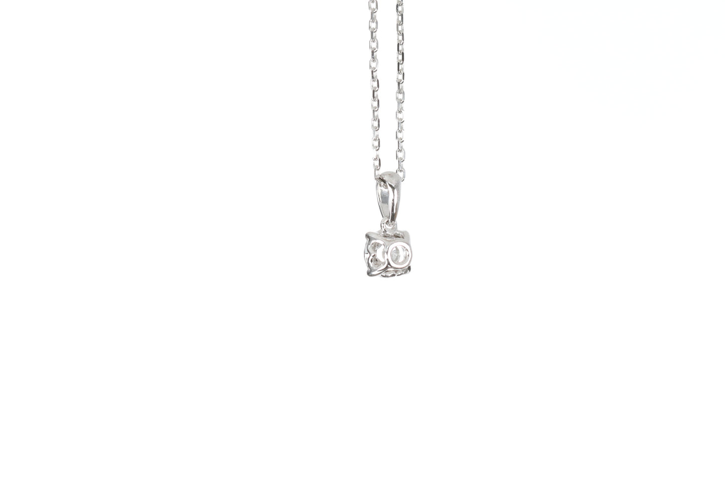 Solitaire Diamond Pendant