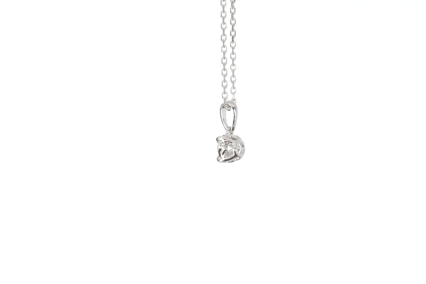Solitaire Diamond Pendant