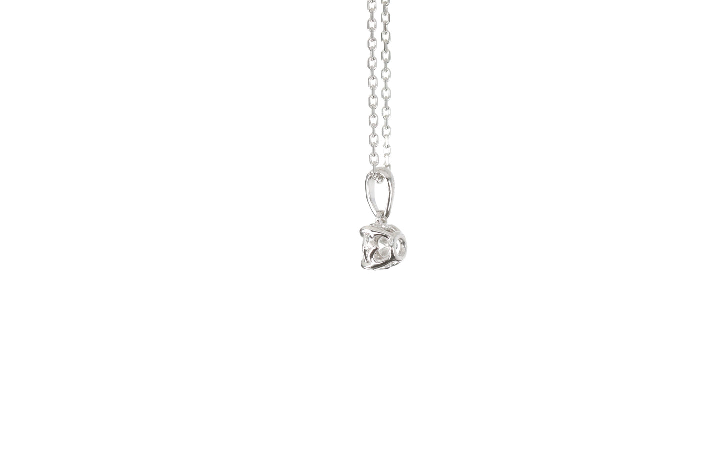 Solitaire Diamond Pendant
