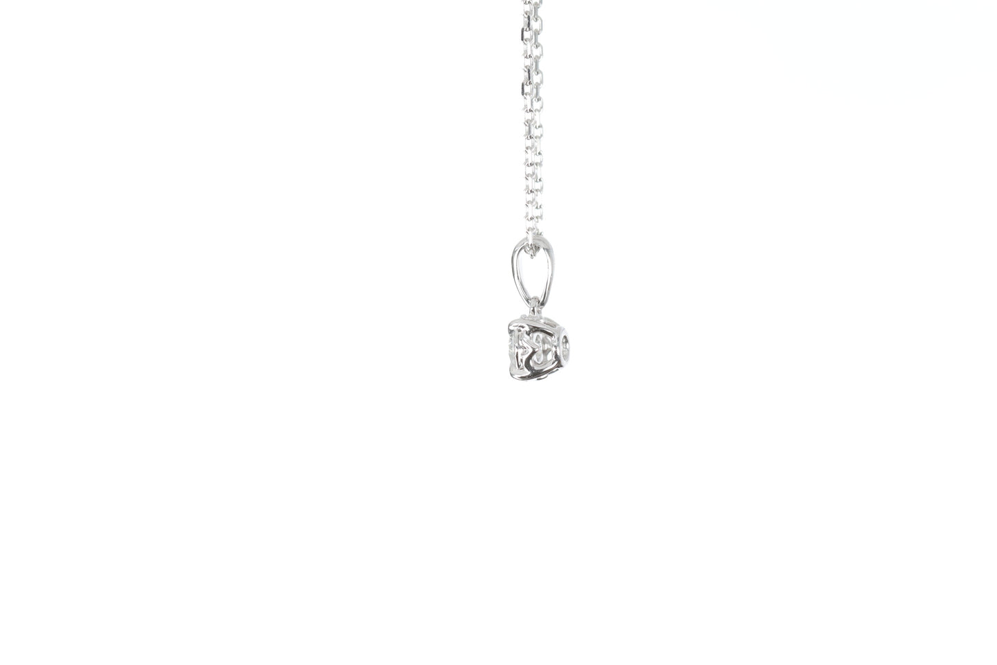 Solitaire Diamond Pendant