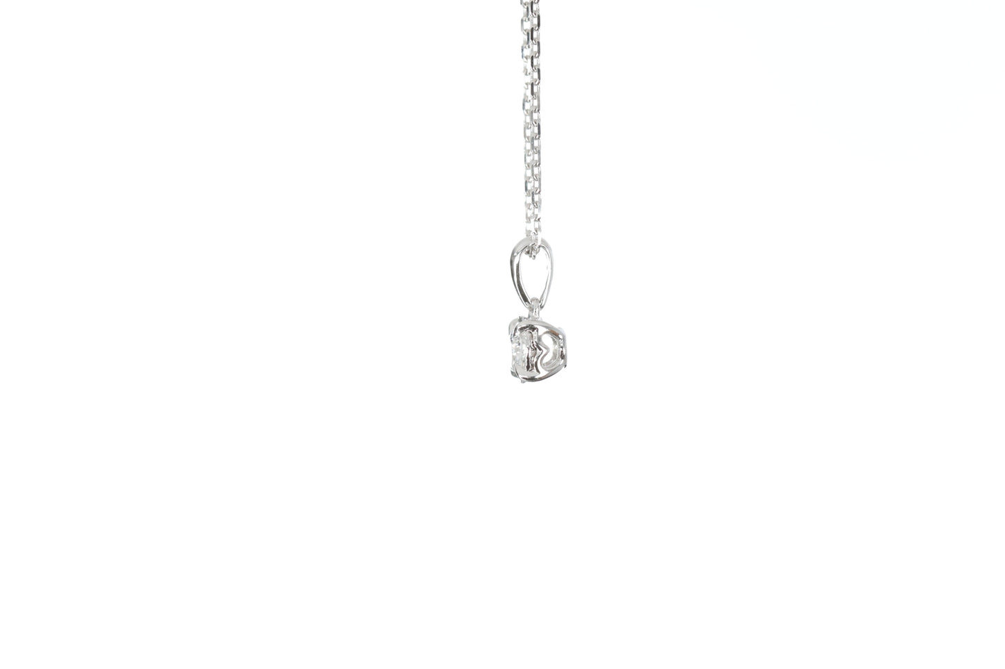 Solitaire Diamond Pendant