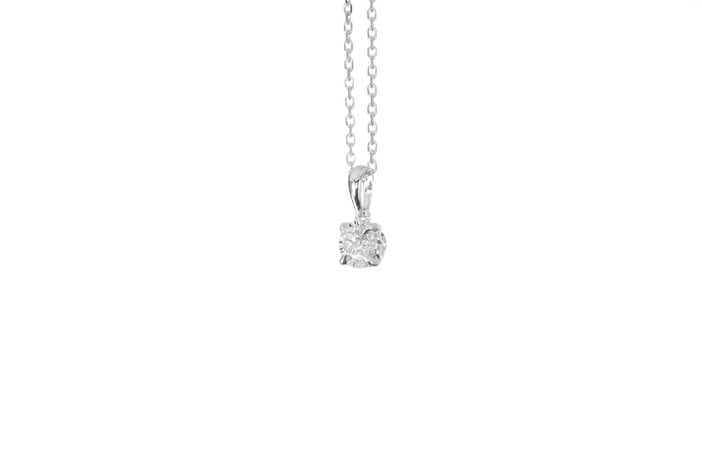 Solitaire Diamond Pendant