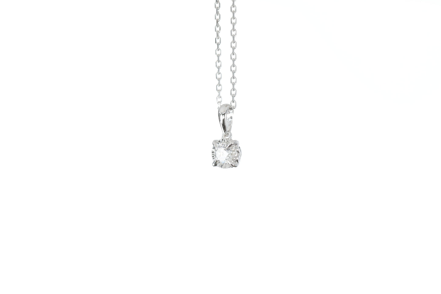 Solitaire Diamond Pendant