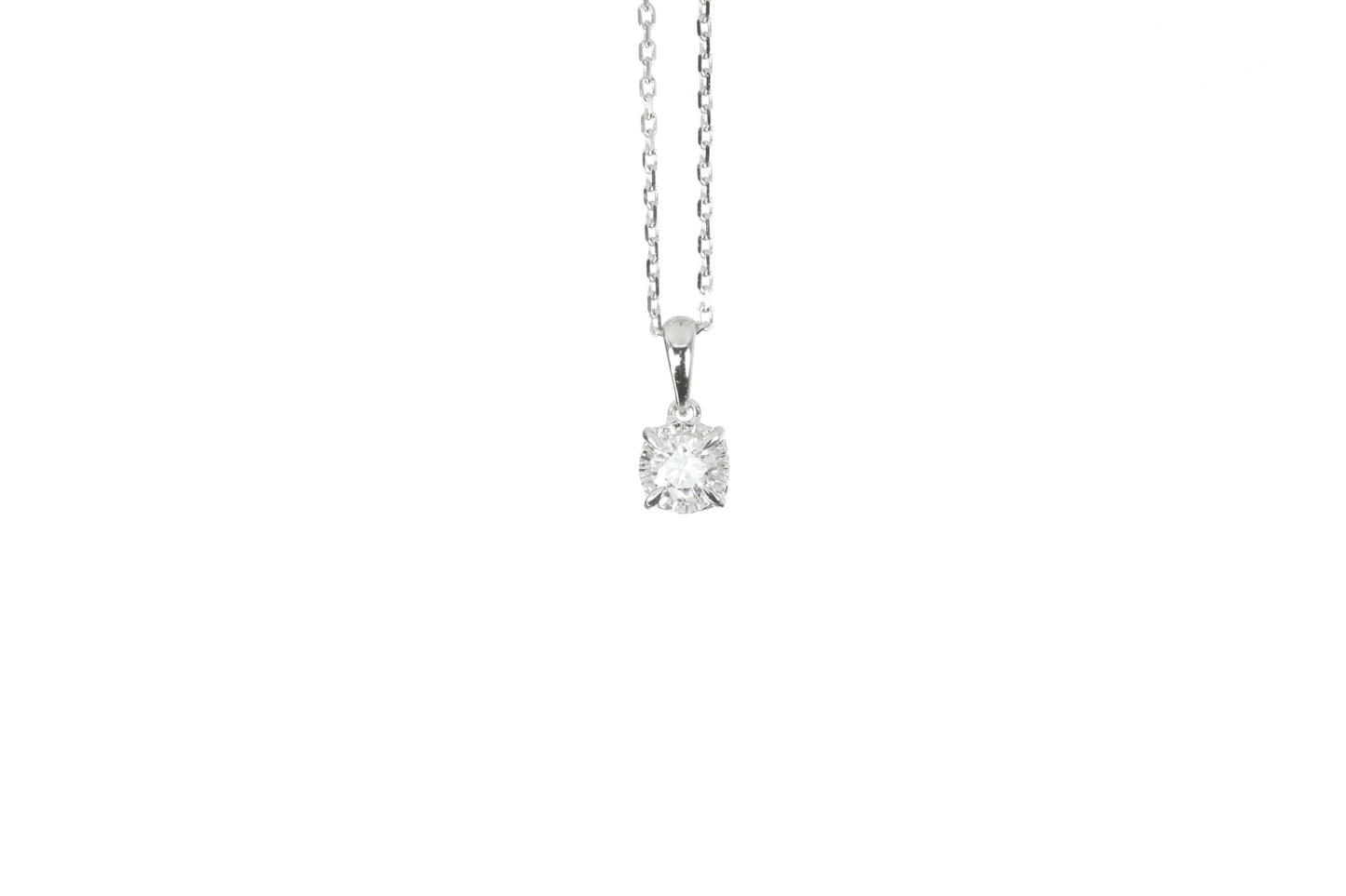 Solitaire Diamond Pendant